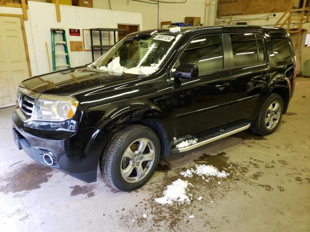 Image 1 of 2014 HONDA PILOT EXLN 2014 with VIN 5FNYF4H73EB027504