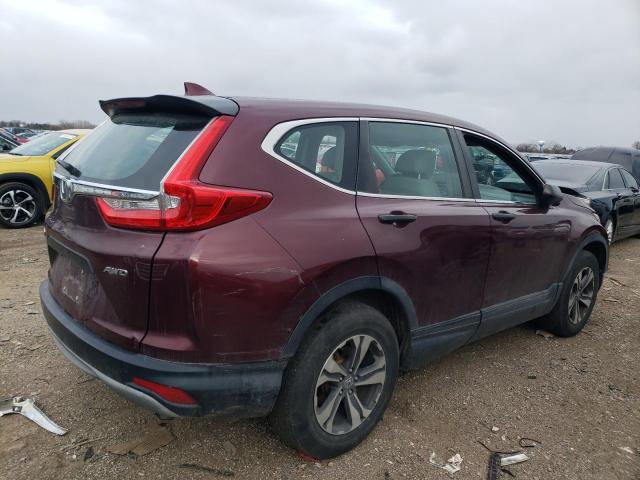 Image 3 of 2017 HONDA CR-V LX 2017 with VIN 5J6RW6H35HL001298