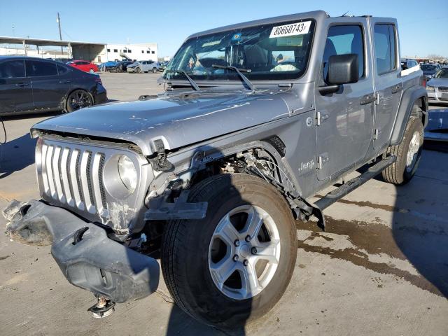 Image 1 of 2018 JEEP WRANGLER UNLIMITED SPORT 2018 with VIN 1C4HJXDGXJW126834