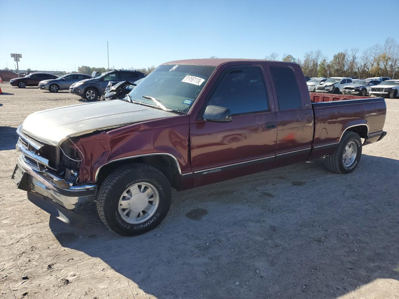 Изображение 1 1996 CHEVROLET GMT-400 C1500 1996 с VIN 1GCEC19R5TE237403