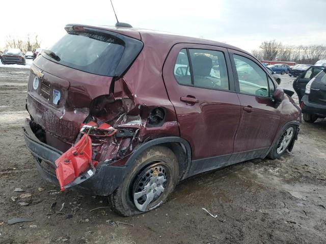 Image 3 of 2017 CHEVROLET TRAX LS 2017 with VIN 3GNCJKSB0HL273207