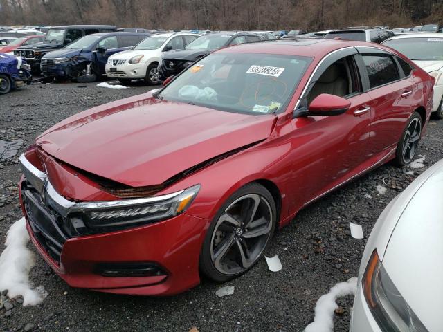 Image 1 of 2018 HONDA ACCORD TOURING 2018 with VIN 1HGCV1F90JA047374