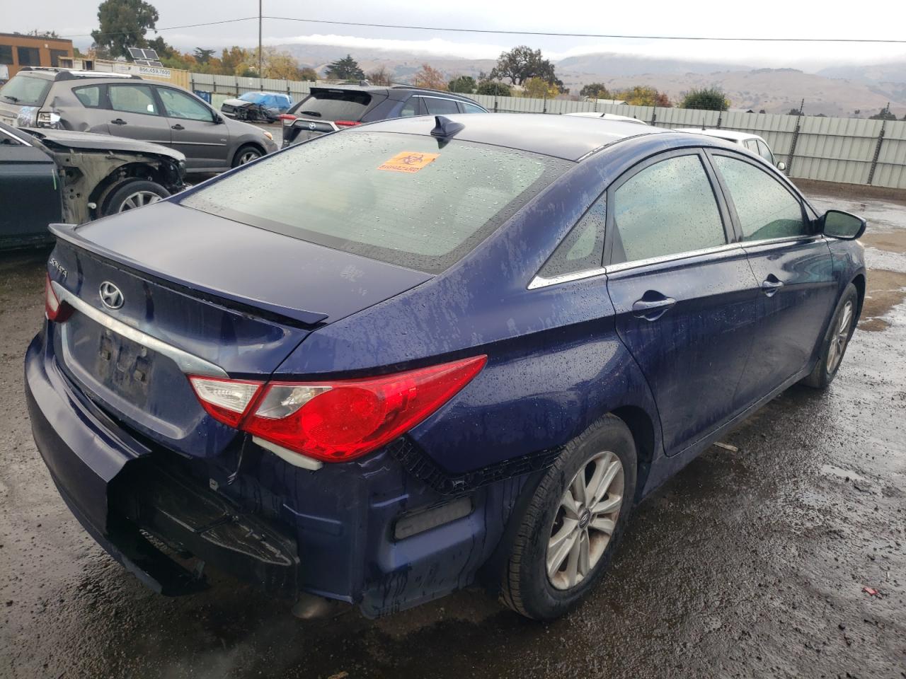 Image 3 of 2013 HYUNDAI SONATA GLS 2013 with VIN 5NPEB4AC4DH572424