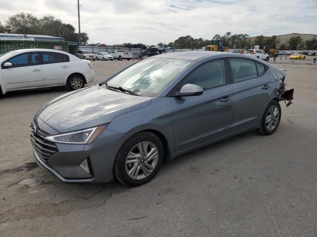 Image 1 of 2019 HYUNDAI ELANTRA SEL 2019 with VIN KMHD84LF3KU847751