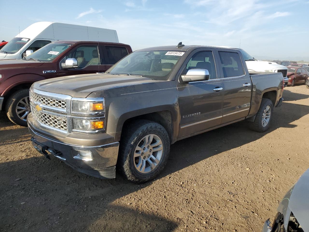 Image 1 of 2015 CHEVROLET SILVERADO K1500 LTZ 2015 with VIN 3GCUKSEC2FG218973