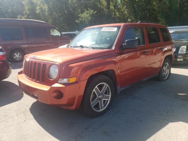 Obraz 2 z 2009 JEEP PATRIOT SPORT 2009 z VIN 1J4FF28B69D107600