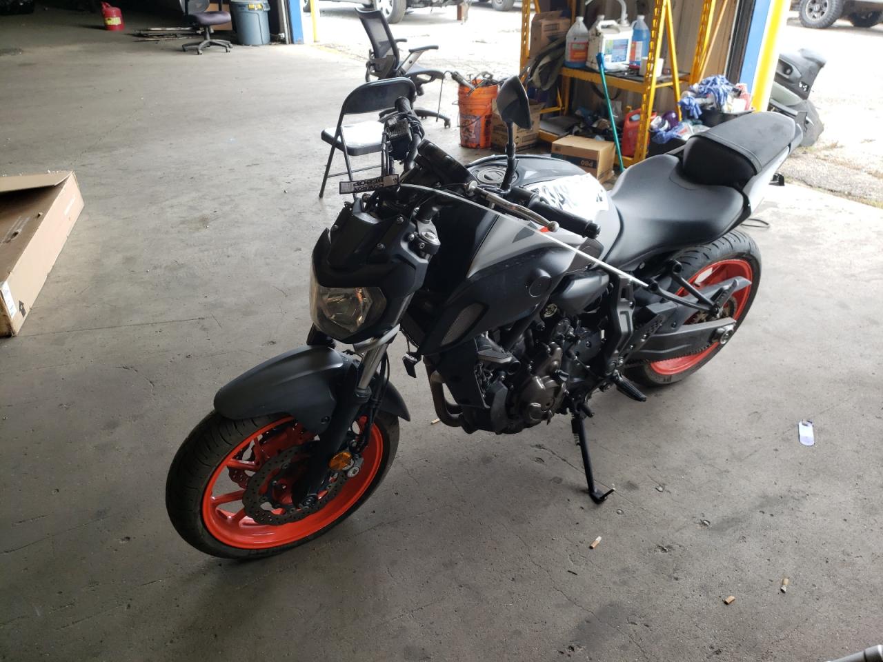Image 2 of 2019 YAMAHA MT07 C 2019 with VIN JYARM27Y1KA001248