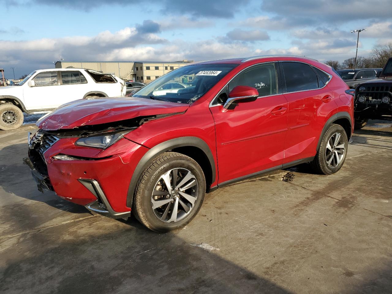 Image 1 of 2018 LEXUS NX 300 BASE 2018 with VIN JTJYARBZ4J2090773