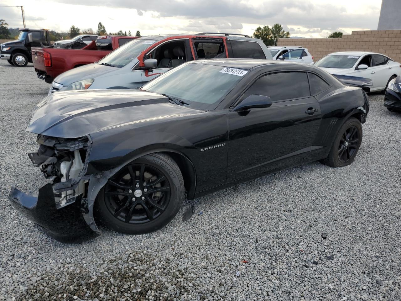 Image 1 of 2014 CHEVROLET CAMARO LT 2014 with VIN 2G1FB1E32E9241190