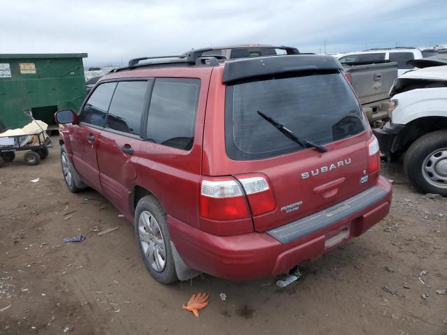 Изображение 2 2002 SUBARU FORESTER S 2002 с VIN JF1SF65602H732730