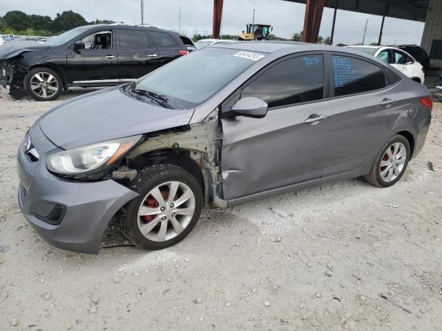 Image 1 of 2014 HYUNDAI ACCENT GLS 2014 with VIN KMHCT4AE3EU605356