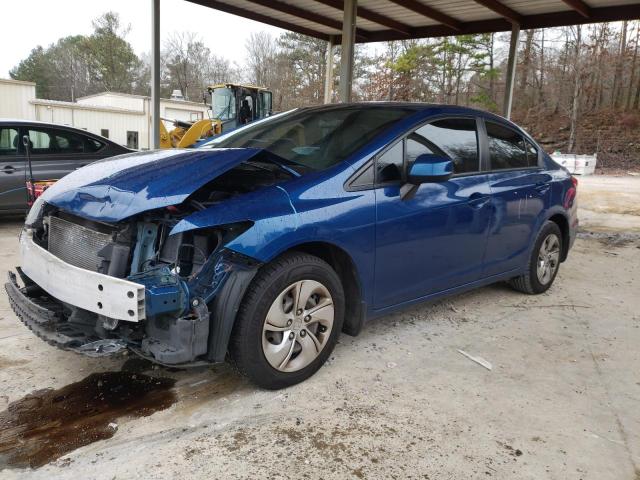 Image 1 of 2013 HONDA CIVIC LX 2013 with VIN 19XFB2F5XDE096249