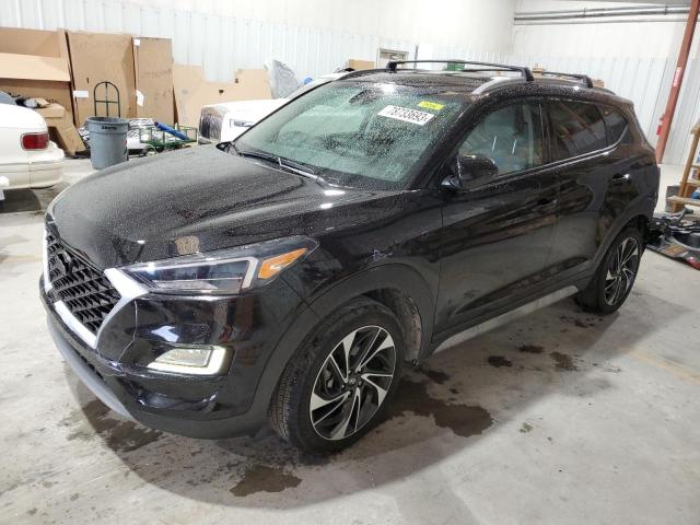 Image 1 of 2021 HYUNDAI TUCSON LIMITED 2021 with VIN KM8J33AL2MU313714