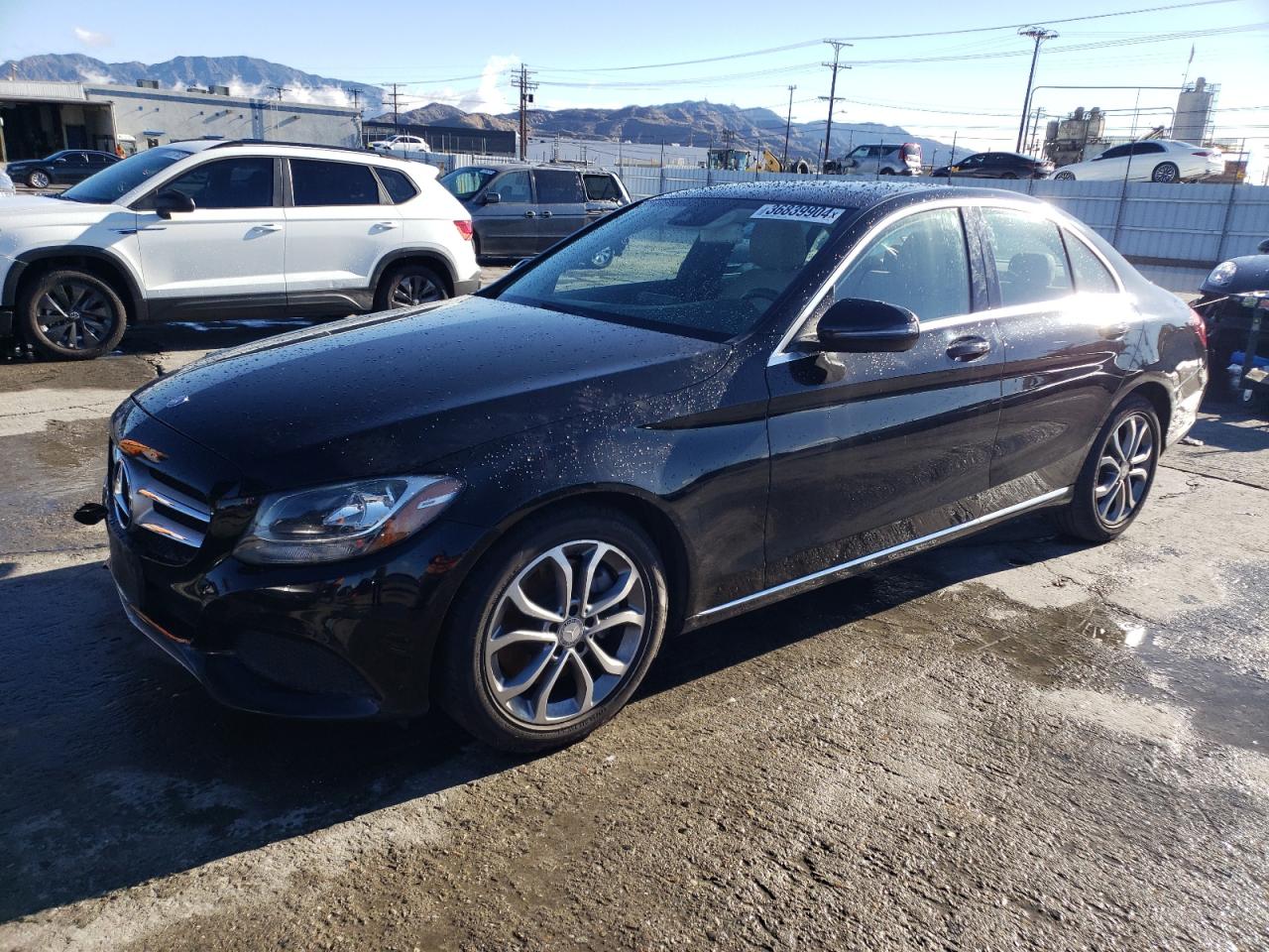 Image 1 of 2016 MERCEDES-BENZ C 300 2016 with VIN 55SWF4JBXGU116266