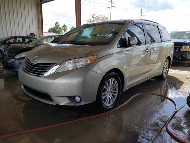 Image 1 of 2017 TOYOTA SIENNA XLE 2017 with VIN 5TDYZ3DC2HS789825