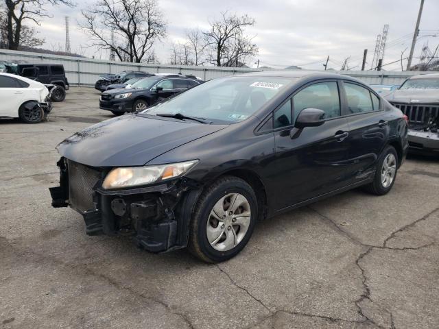 Image 1 of 2013 HONDA CIVIC LX 2013 with VIN 19XFB2F5XDE261216