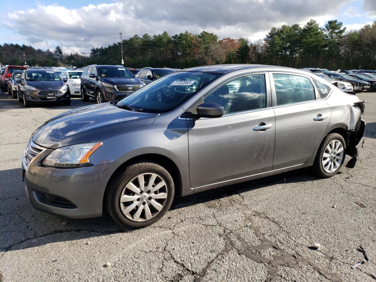 Image 1 of 2015 NISSAN SENTRA S 2015 with VIN 3N1AB7APXFY376547