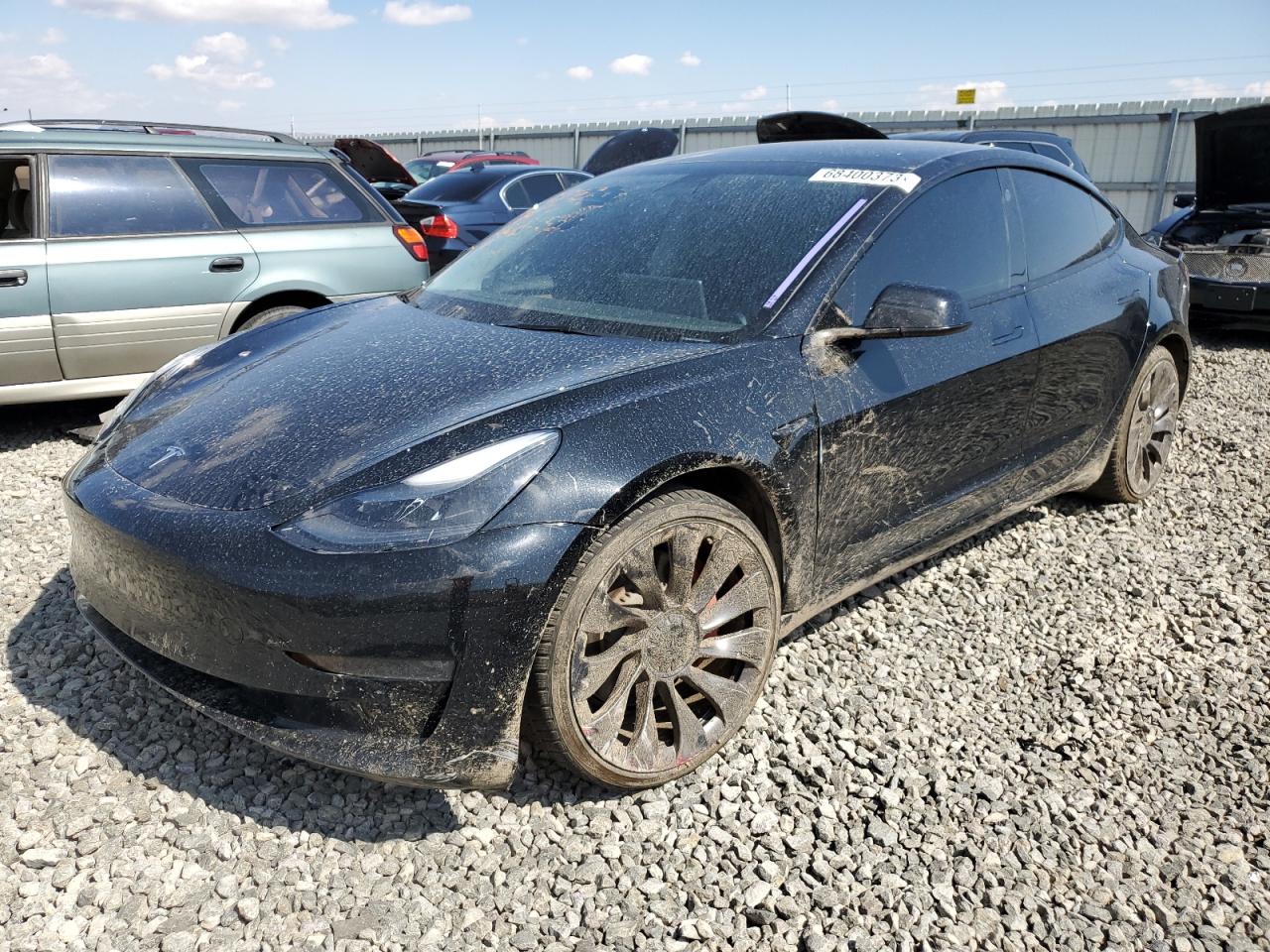 Изображение 1 2022 TESLA MODEL 3  2022 с VIN 5YJ3E1EC2NF124691