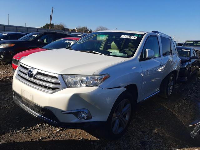 Изображение 1 2013 TOYOTA HIGHLANDER LIMITED 2013 с VIN 5TDDK3EH0DS185679