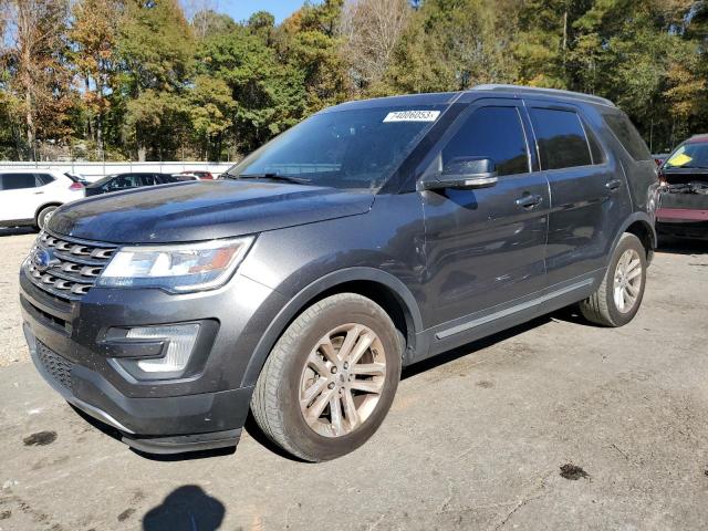 Image 1 of 2017 FORD EXPLORER XLT 2017 with VIN 1FM5K7D83HGC50971