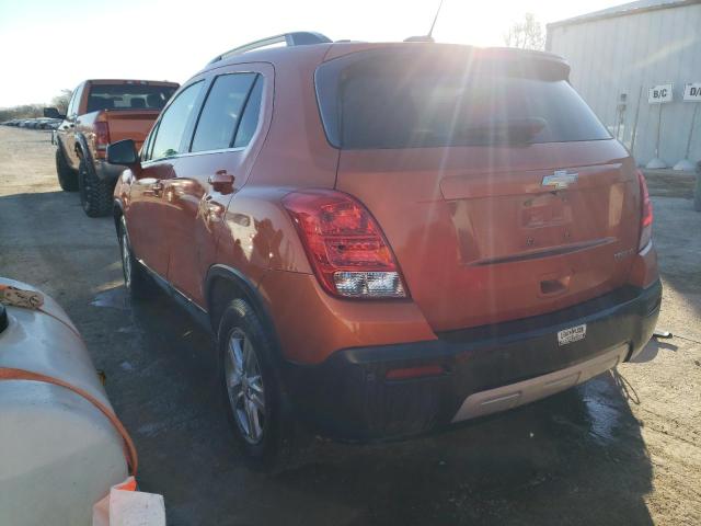 Image 2 of 2015 CHEVROLET TRAX 1LT 2015 with VIN KL7CJLSB9FB115491