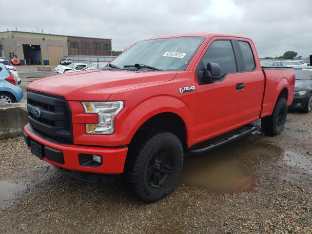 Image 1 of 2015 FORD F150 SUPER CAB 2015 with VIN 1FTEX1EP4FKE73068