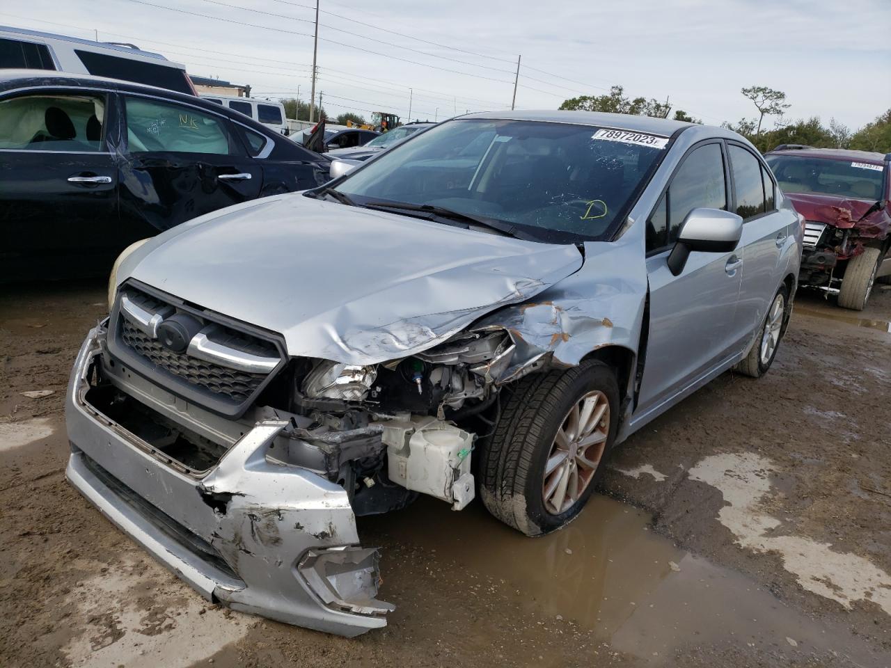 Image 1 of 2012 SUBARU IMPREZA PREMIUM 2012 with VIN JF1GJAC68CH019389