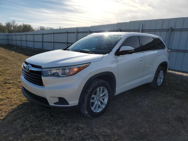 Obraz 1 z 2015 TOYOTA HIGHLANDER LE 2015 z VIN 5TDZKRFH2FS081737