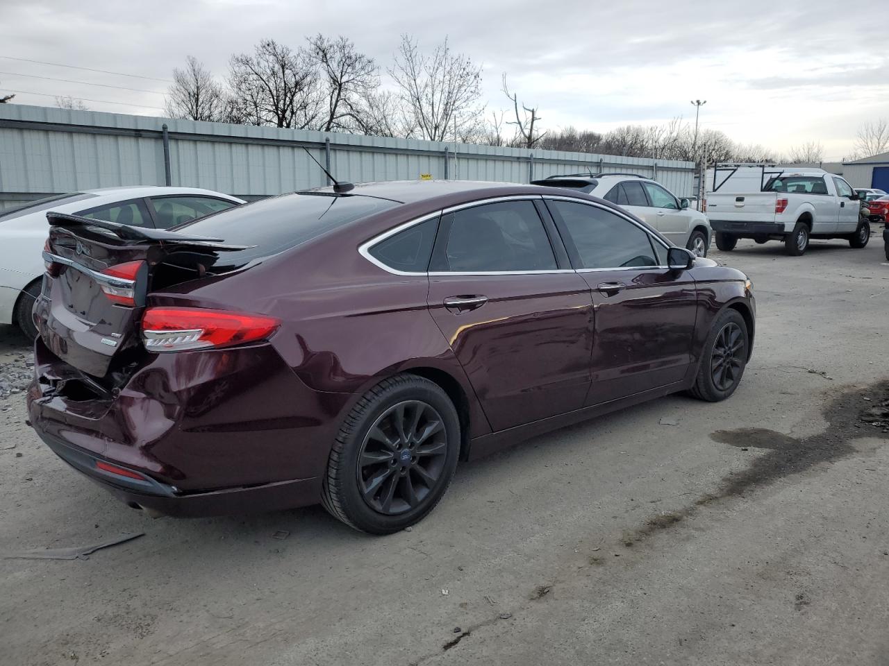 Изображение 3 2017 FORD FUSION SE 2017 с VIN 3FA6P0HD5HR346060