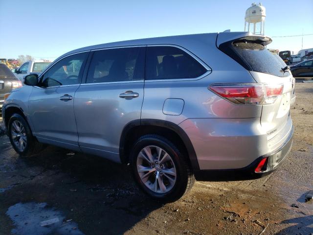 Изображение 2 2014 TOYOTA HIGHLANDER LE 2014 с VIN 5TDZKRFH9ES008332