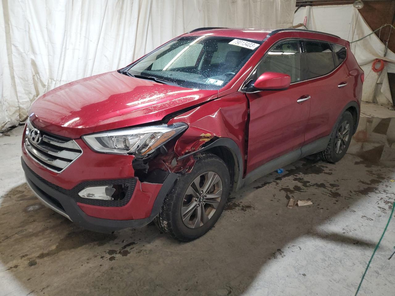 Image 1 of 2014 HYUNDAI SANTA FE SPORT  2014 with VIN 5XYZUDLB2EG231712