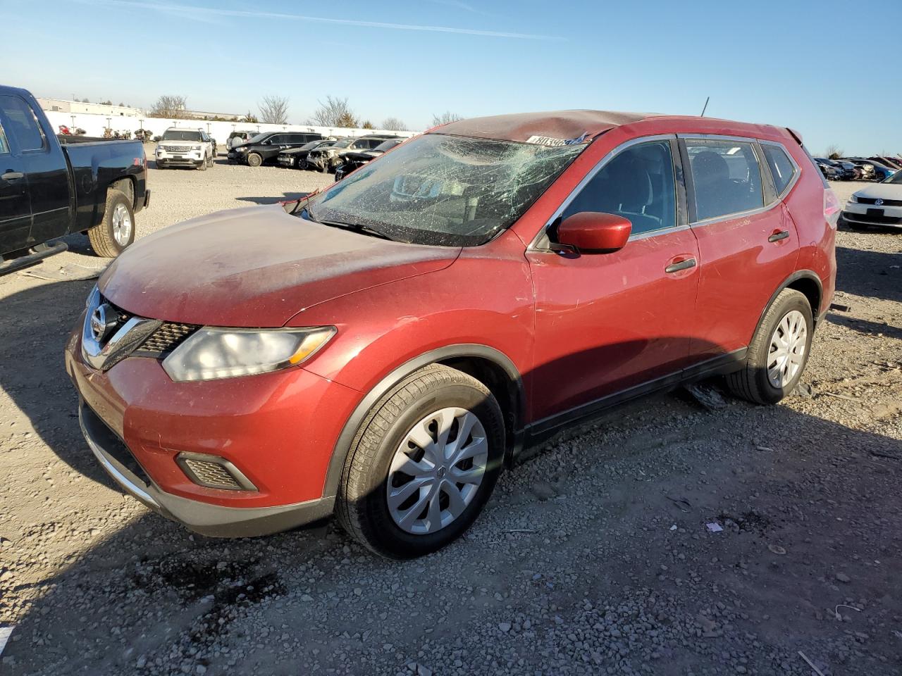 Image 1 of 2016 NISSAN ROGUE S 2016 with VIN 5N1AT2MT3GC852102