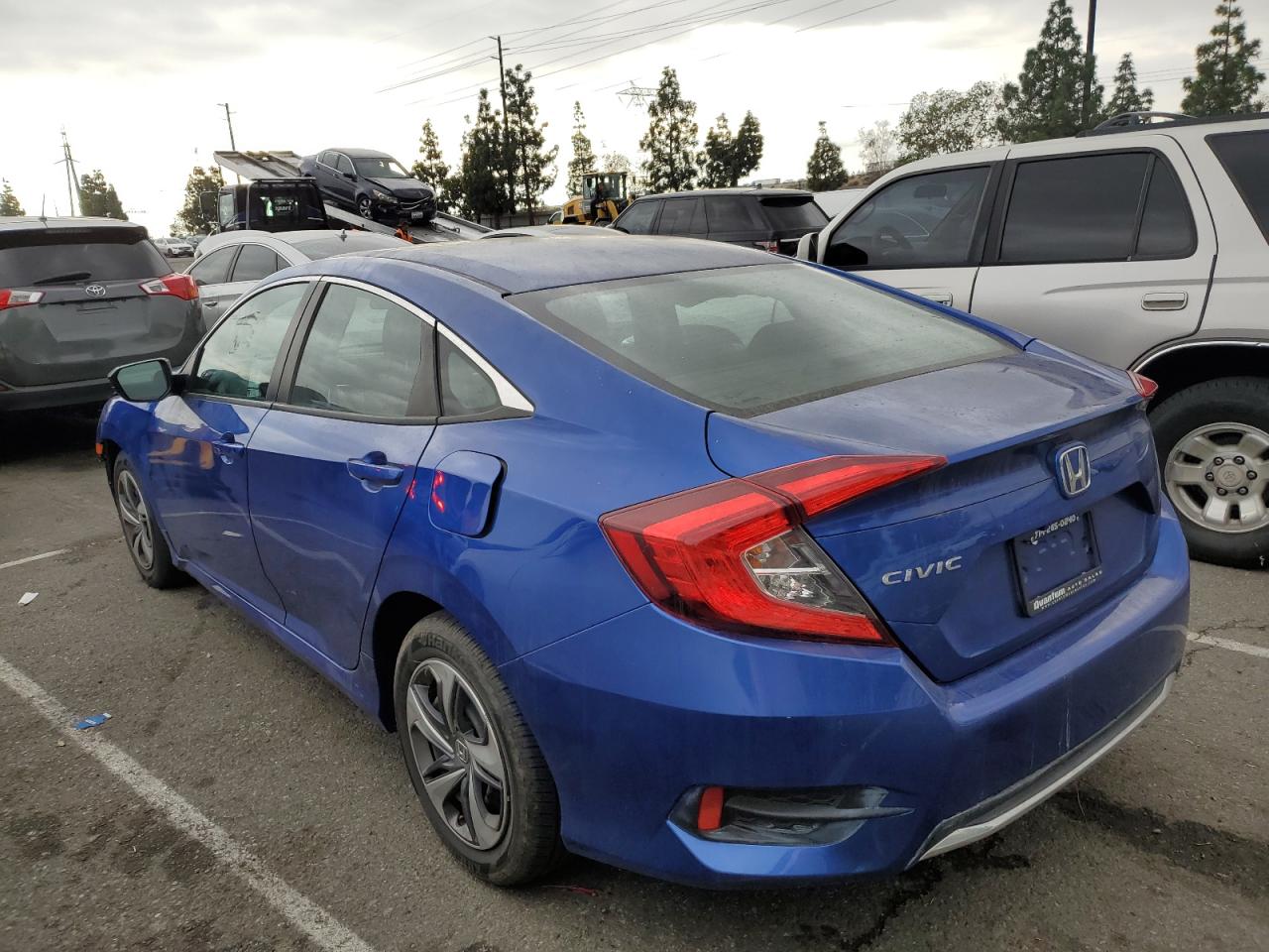 Image 2 of 2020 HONDA CIVIC LX 2020 with VIN 2HGFC2F60LH589612