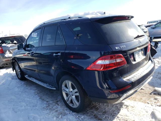 Image 2 of 2015 MERCEDES-BENZ ML 350 4MATIC 2015 with VIN 4JGDA5HB8FA561482