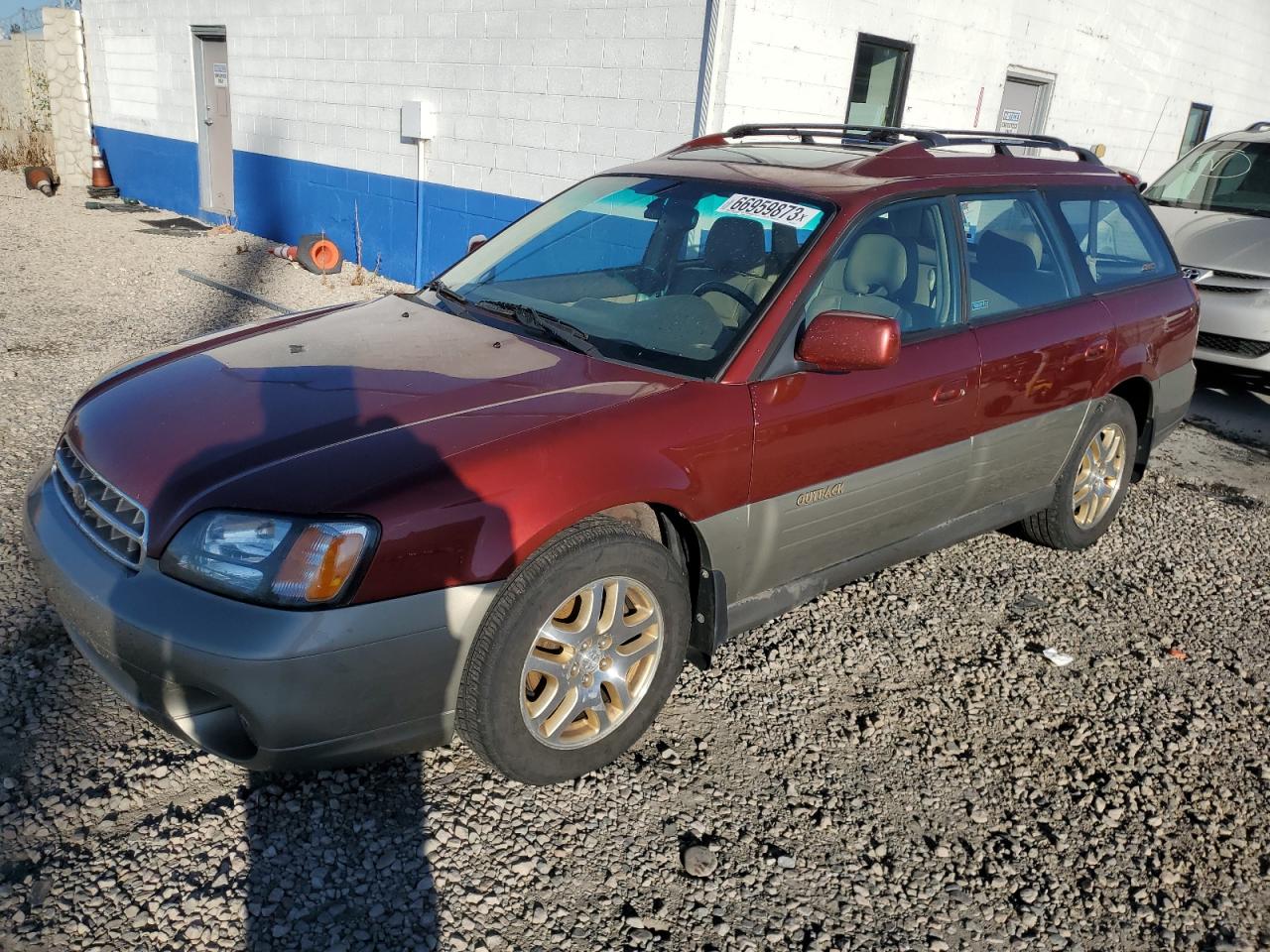 Image 1 of 2002 SUBARU LEGACY OUTBACK LIMITED 2002 with VIN 4S3BH686427603217