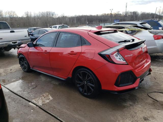 Image 2 of 2018 HONDA CIVIC SPORT 2018 with VIN SHHFK7G41JU219217