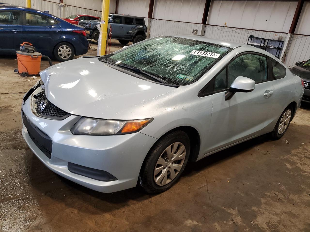 Image 1 of 2012 HONDA CIVIC LX 2012 with VIN 2HGFG3B52CH548132