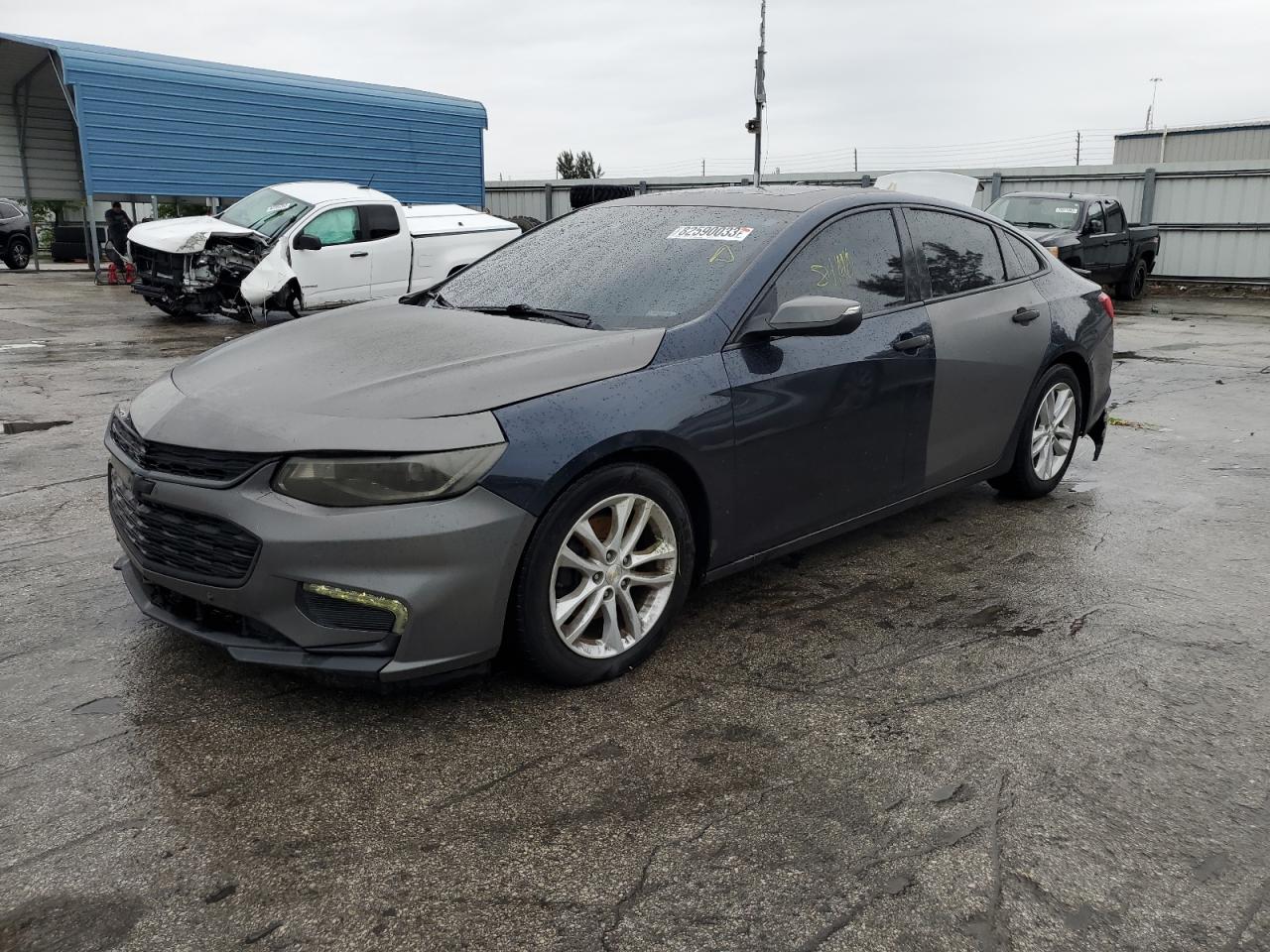 Image 1 of 2016 CHEVROLET MALIBU LT 2016 with VIN 1G1ZE5ST4GF346646