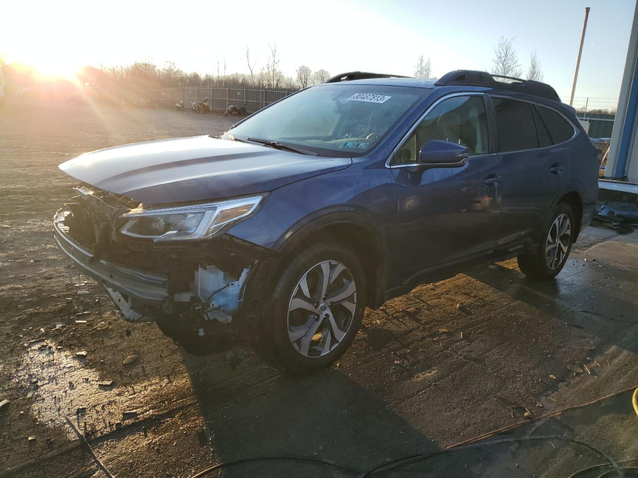 Image 1 of 2022 SUBARU OUTBACK LIMITED 2022 with VIN 4S4BTANC3N3248849