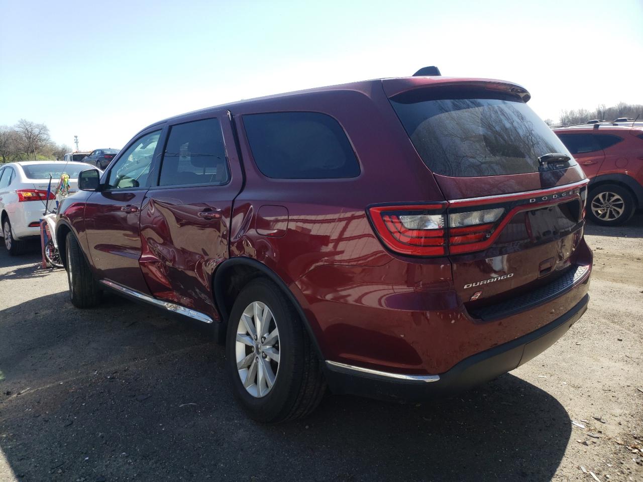 Image 2 of 2019 DODGE DURANGO SXT 2019 with VIN 1C4RDJAG1KC605742