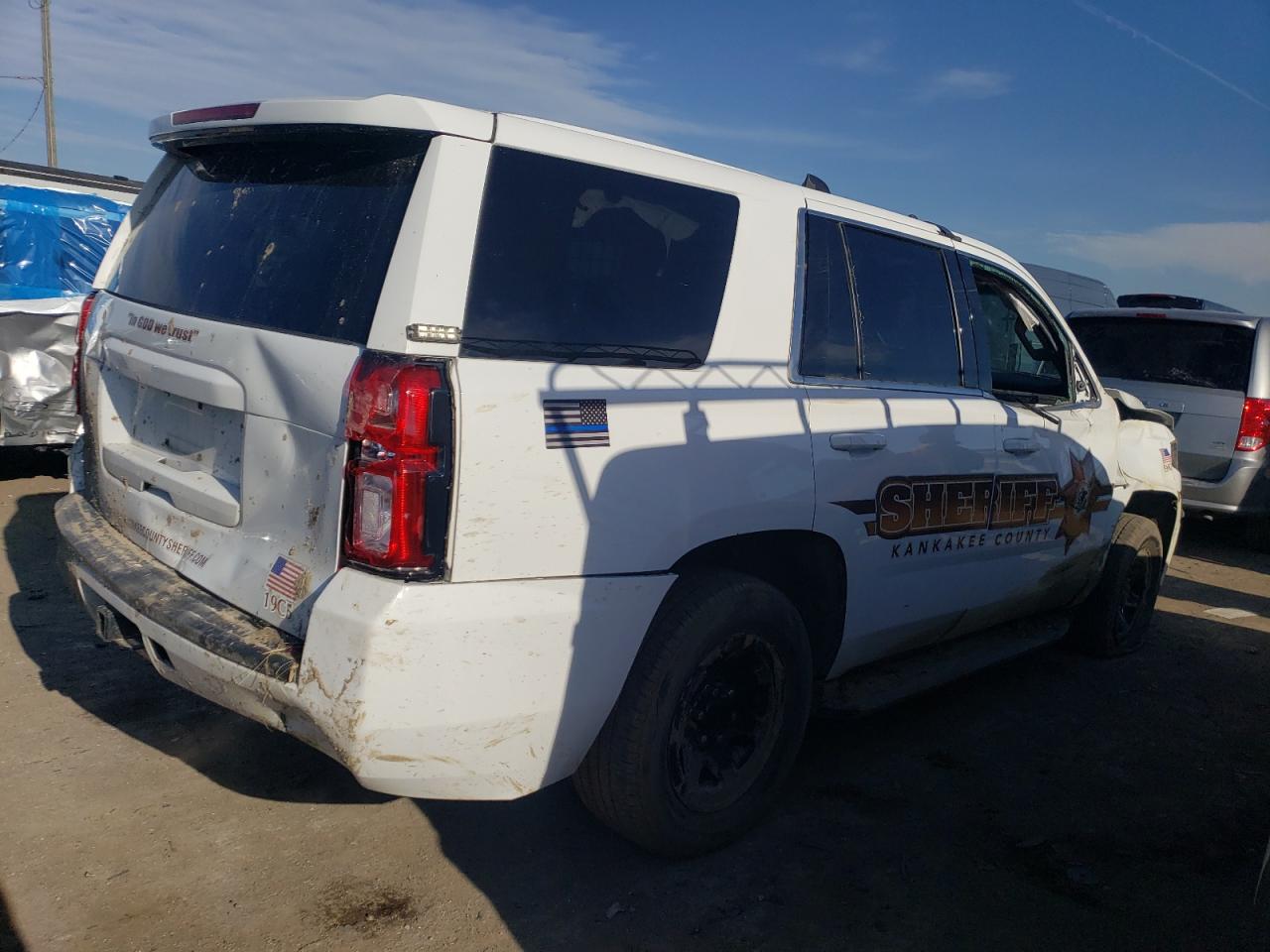 Изображение 3 2019 CHEVROLET TAHOE POLICE 2019 с VIN 1GNLCDEC3KR198917