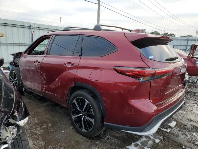 Image 2 of 2021 TOYOTA HIGHLANDER XSE 2021 with VIN 5TDLZRAH4MS063665