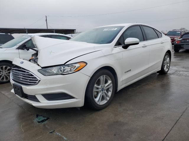 2018 FORD FUSION SE HYBRID 2018 image