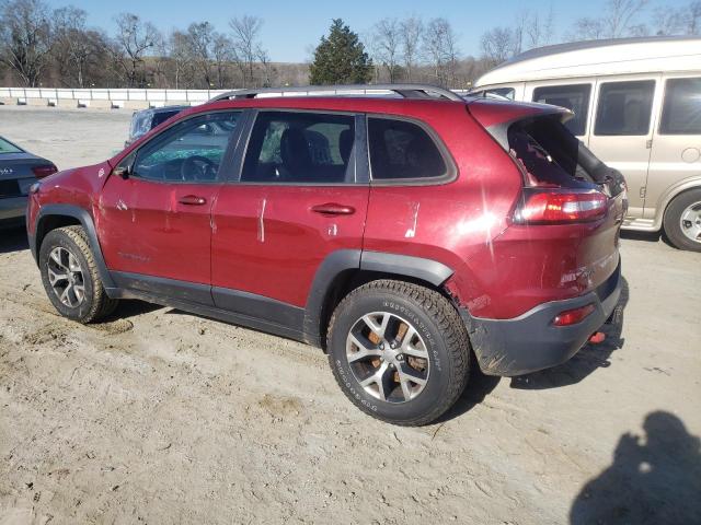 Image 2 of 2016 JEEP CHEROKEE TRAILHAWK 2016 with VIN 1C4PJMBS2GW309767