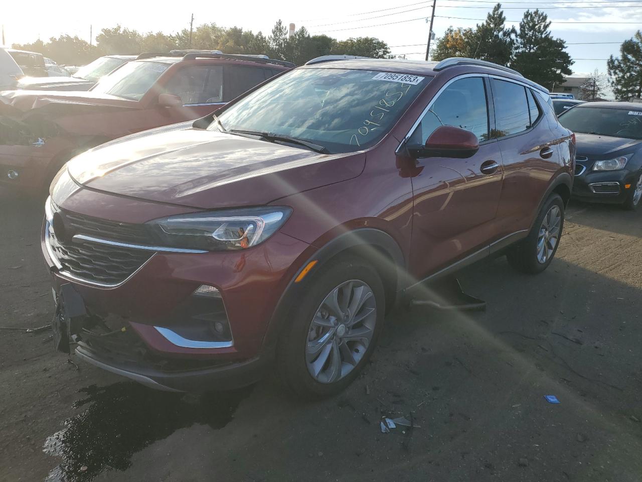 Image 1 of 2023 BUICK ENCORE GX ESSENCE 2023 with VIN KL4MMFSL2PB090034