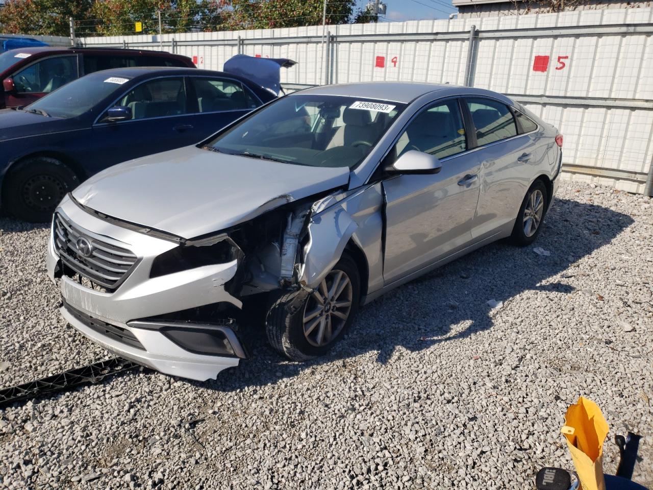 Image 1 of 2016 HYUNDAI SONATA SE 2016 with VIN 5NPE24AF5GH350313