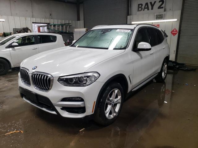 Image 1 of 2021 BMW X3 XDRIVE30I 2021 with VIN 5UXTY5C06M9E22016