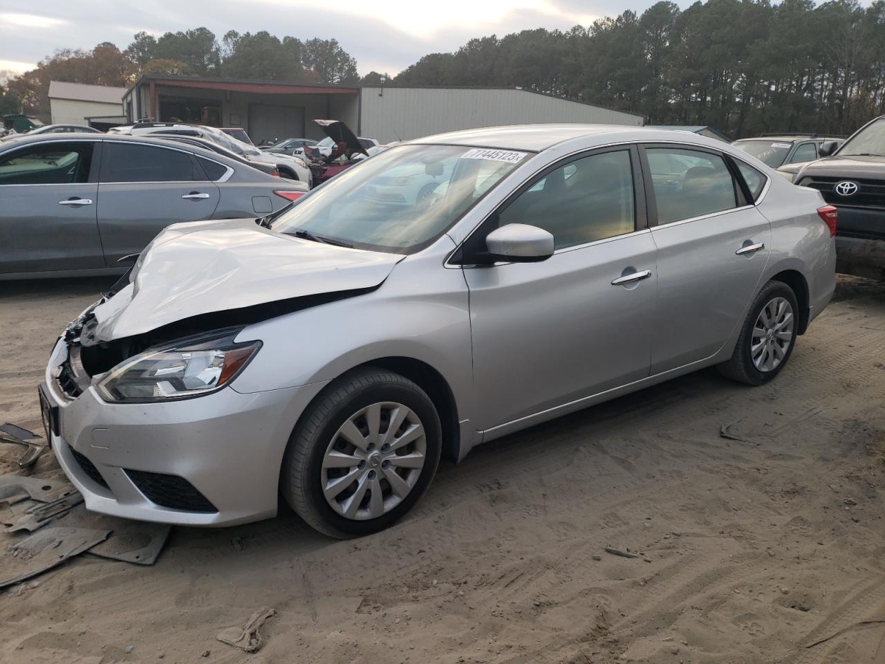 Image 1 of 2017 NISSAN SENTRA S 2017 with VIN 3N1AB7AP5HY212898