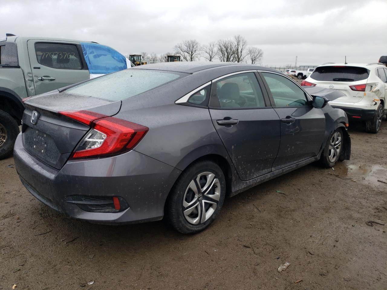 Image 3 of 2018 HONDA CIVIC LX 2018 with VIN 2HGFC2F56JH589179