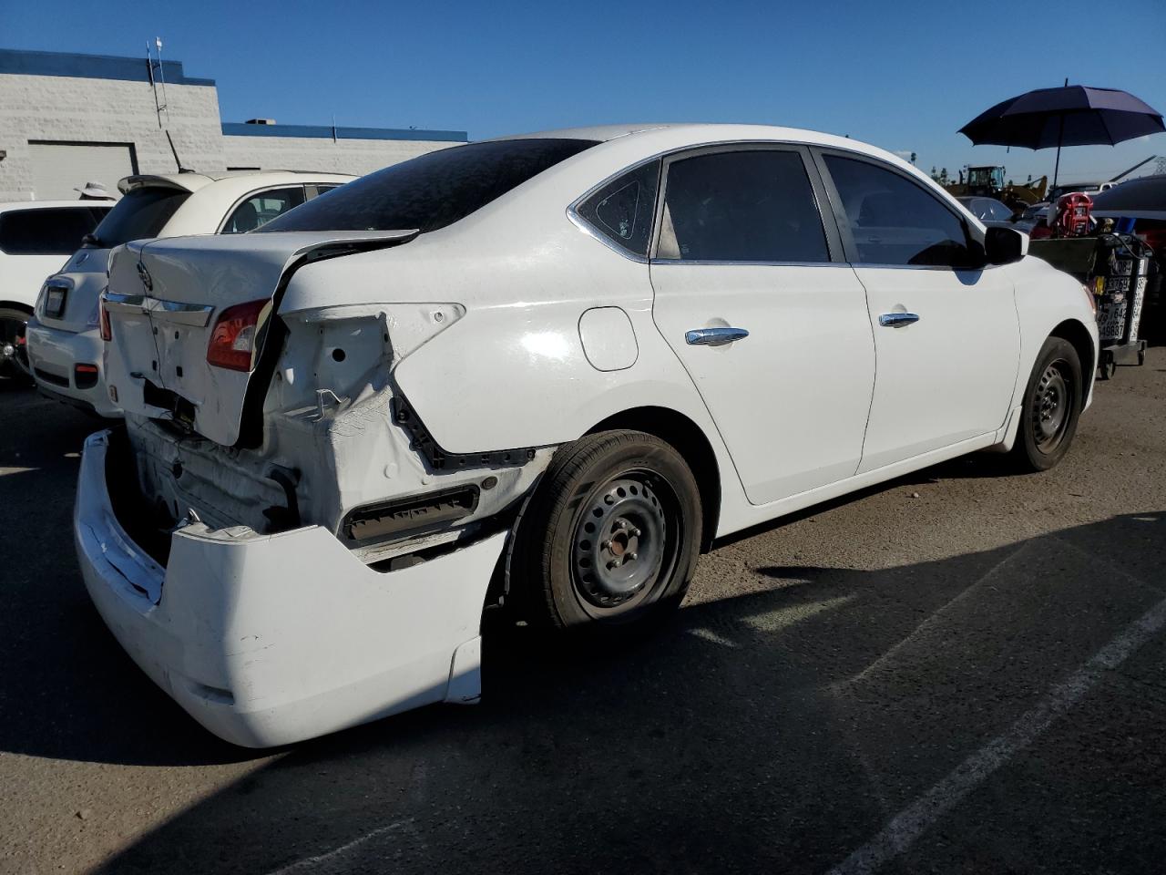 Изображение 3 2015 NISSAN SENTRA S 2015 с VIN 3N1AB7AP8FY322051
